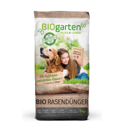 Bio Rasendünger für 125m2 - 5kg, Bio Rasendünger 5kg, nach