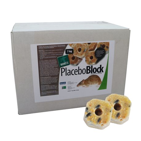 Placebo Monitoring Block 7kg, placebo blocks, befallskontrolle