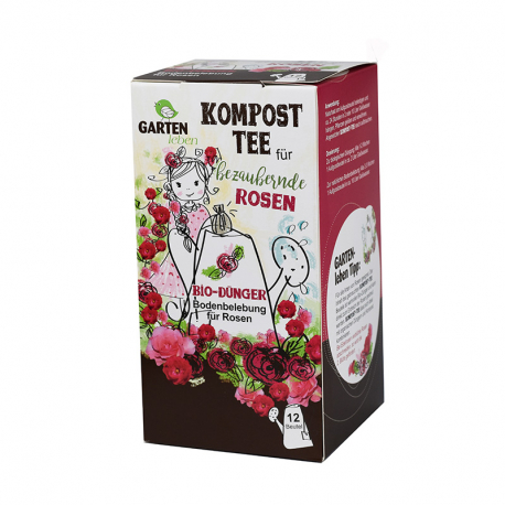 Kompost-Tee für bezaubernde Rosen Gartenleben 12 Beutel á 45