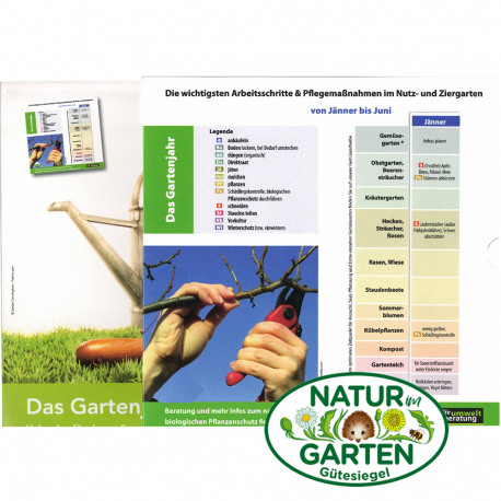 Das Gartenjahr / Kalender für den grünen Daumen